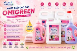 Nước Giặt Cho Máy Giặt Công Nghiệp OMIGREEN – Giải Pháp Giặt Sạch Chuyên Nghiệp Cho Mọi Mô Hình Giặt Là