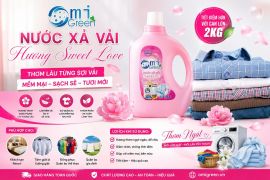 Ưu Điểm Nổi Bật Của Nước Giặt Đậm Đặc Công Nghiệp OMIGREEN