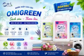 Nước Giặt Công Nghiệp OMIGREEN – Nhà Cung Cấp Uy Tín, Chất Lượng, Giá Tốt