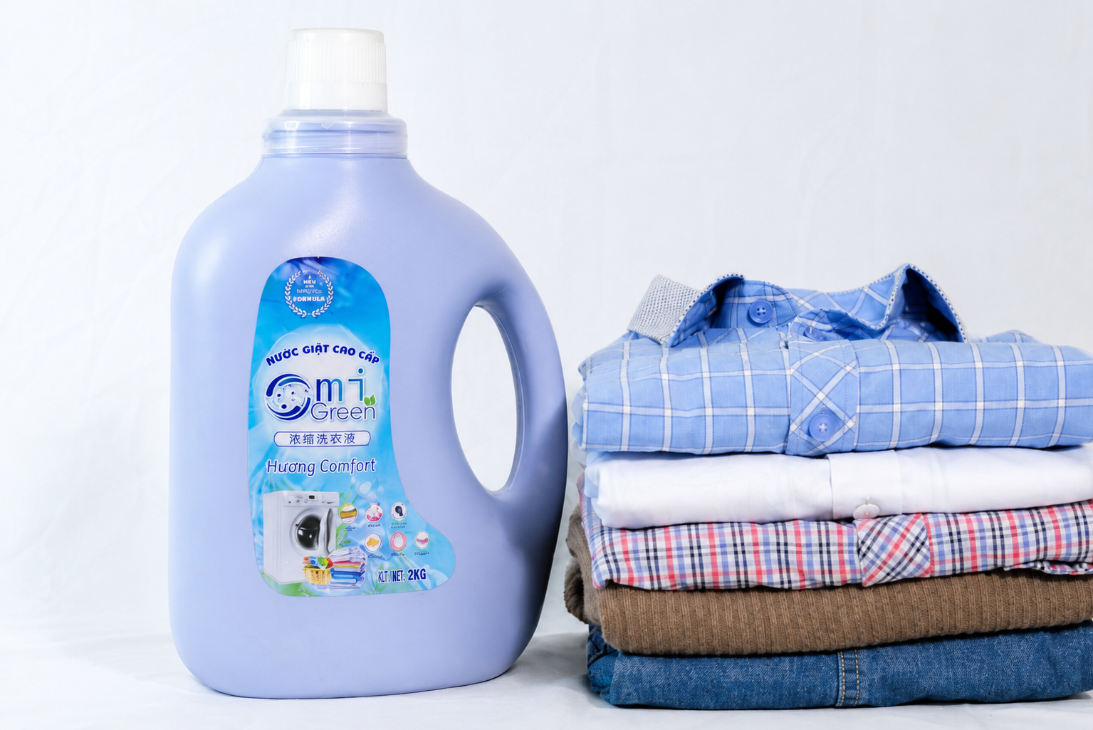 Nước giặt Omigreen hương Comfort