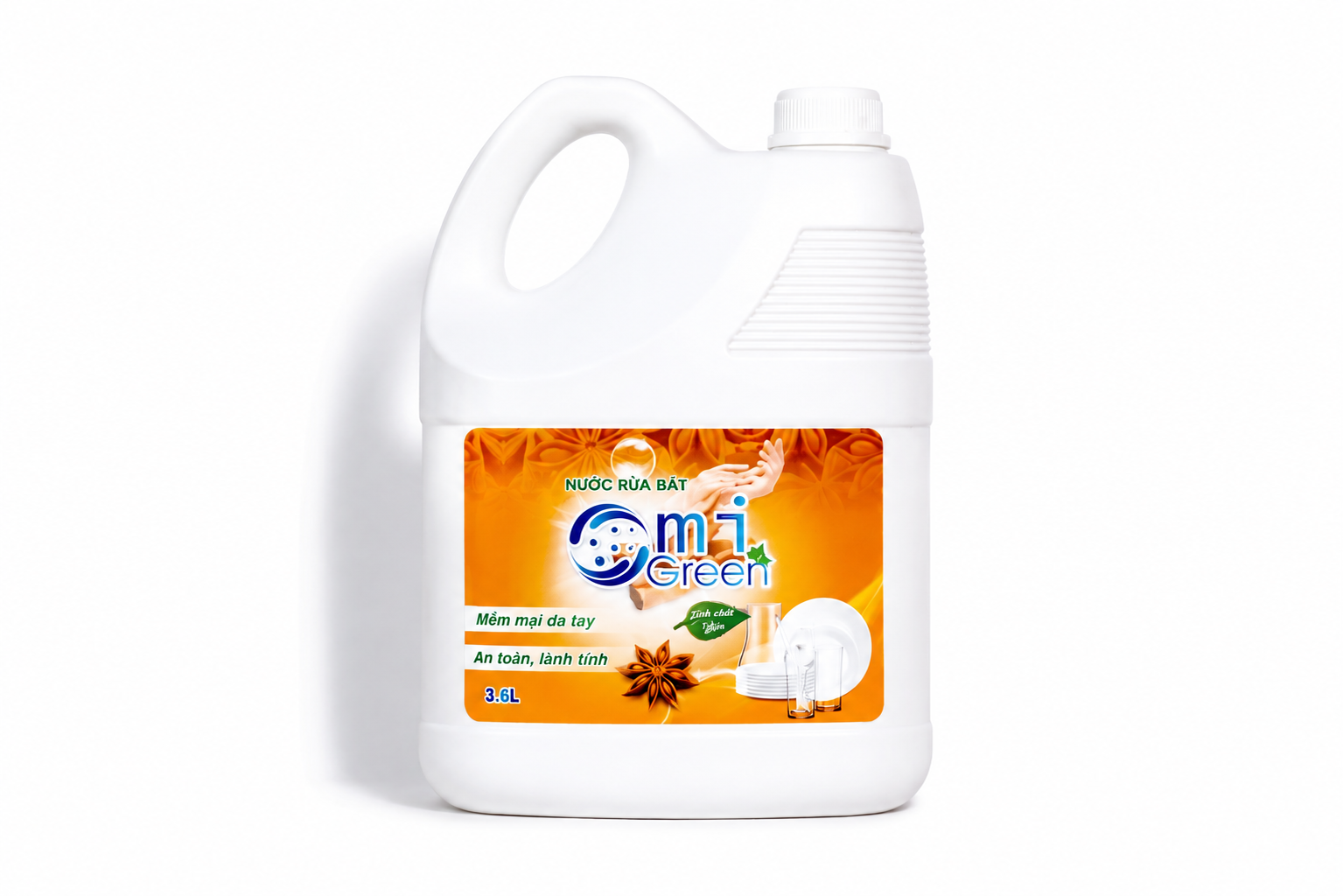 Nước rửa bát hương quế 3.6L