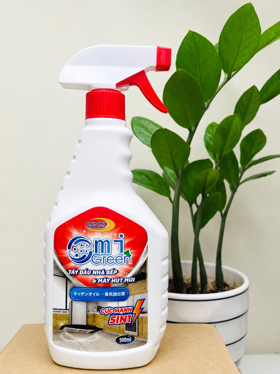 Tẩy dầu mỡ nhà bếp và máy hút mùi 