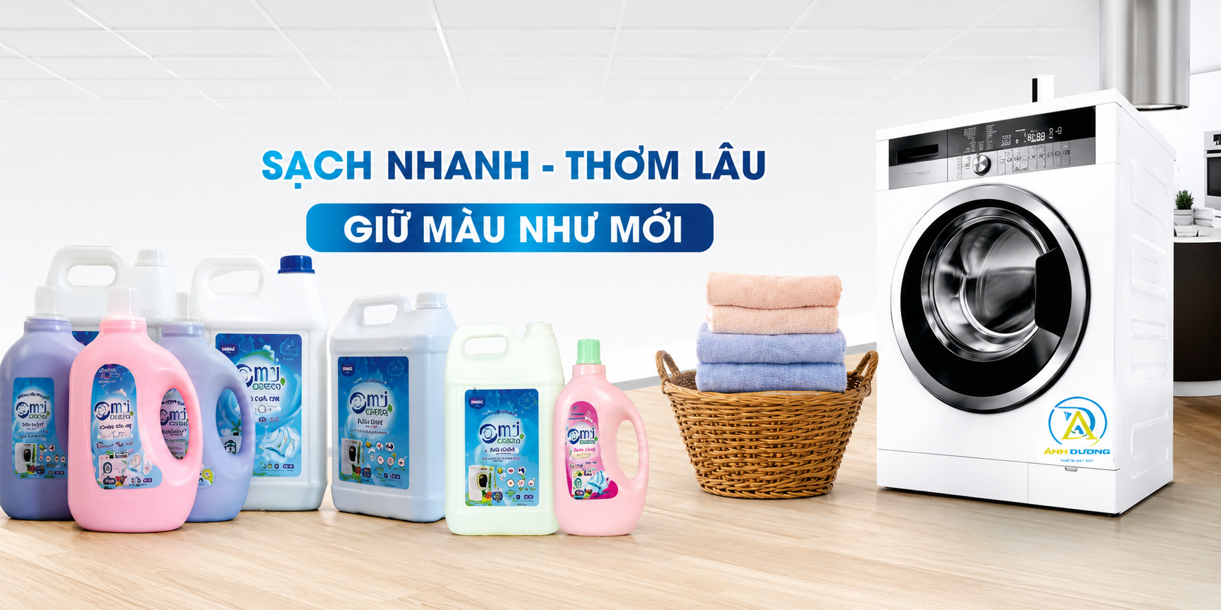 Nước giặt Omigreen bền màu