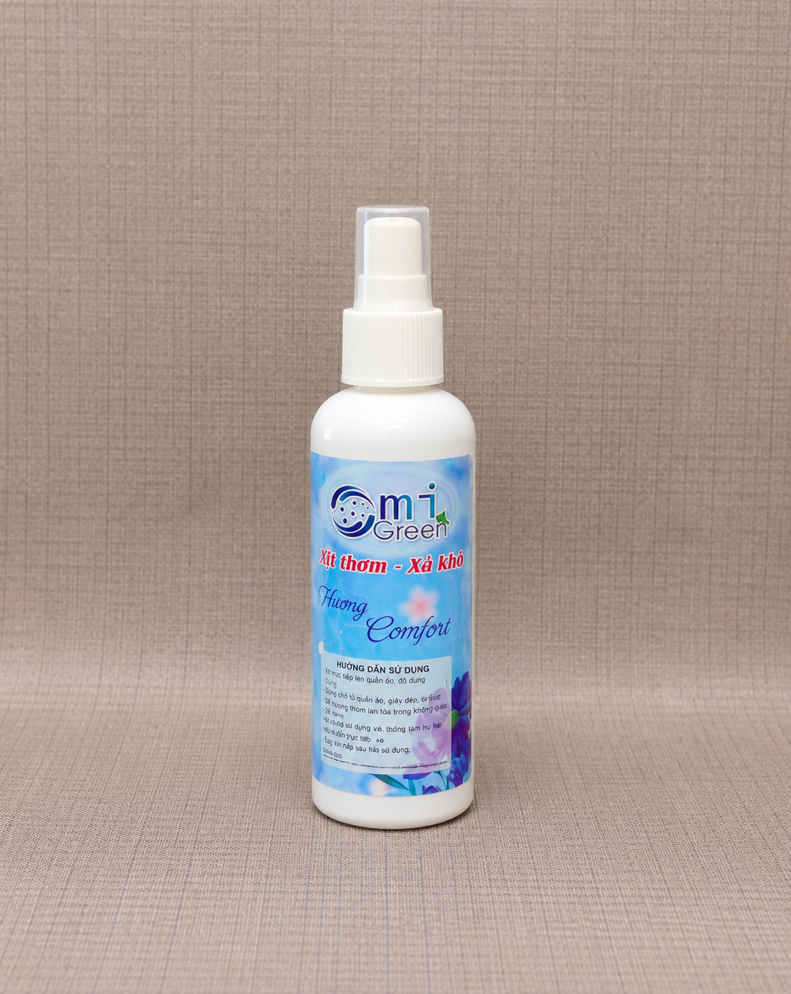 Tinh dầu xịt thơm Omigreen hương comfort chai 100ml