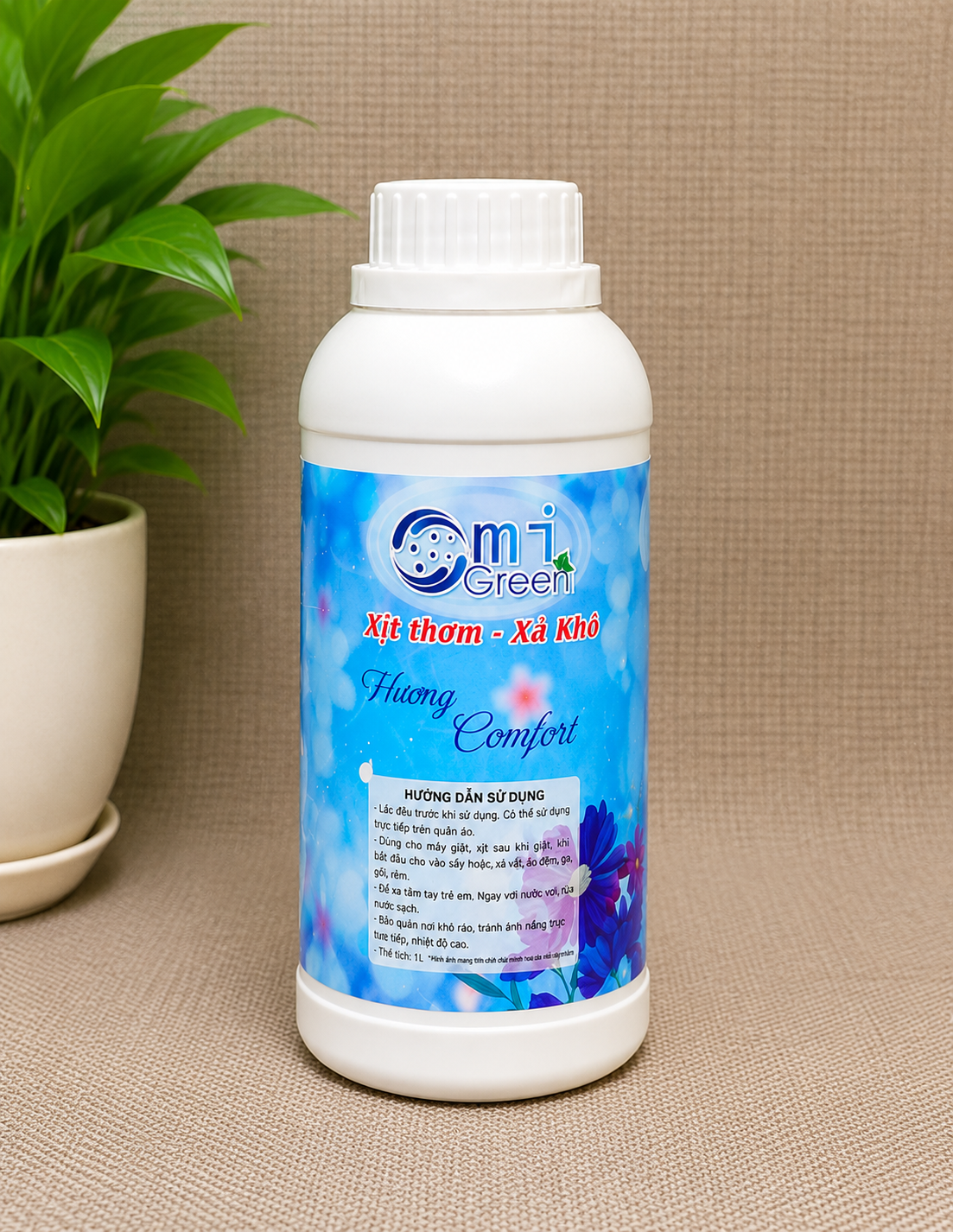 Tinh dầu xịt thơm Omigreen hương Comfort chai 500ml
