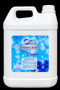 Tinh dầu xịt thơm omigreen hương Comfort can 5L
