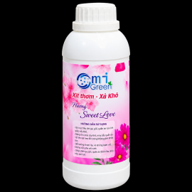 Tinh dầu xịt thơm Omigreen hương Sweet love chai 500ml