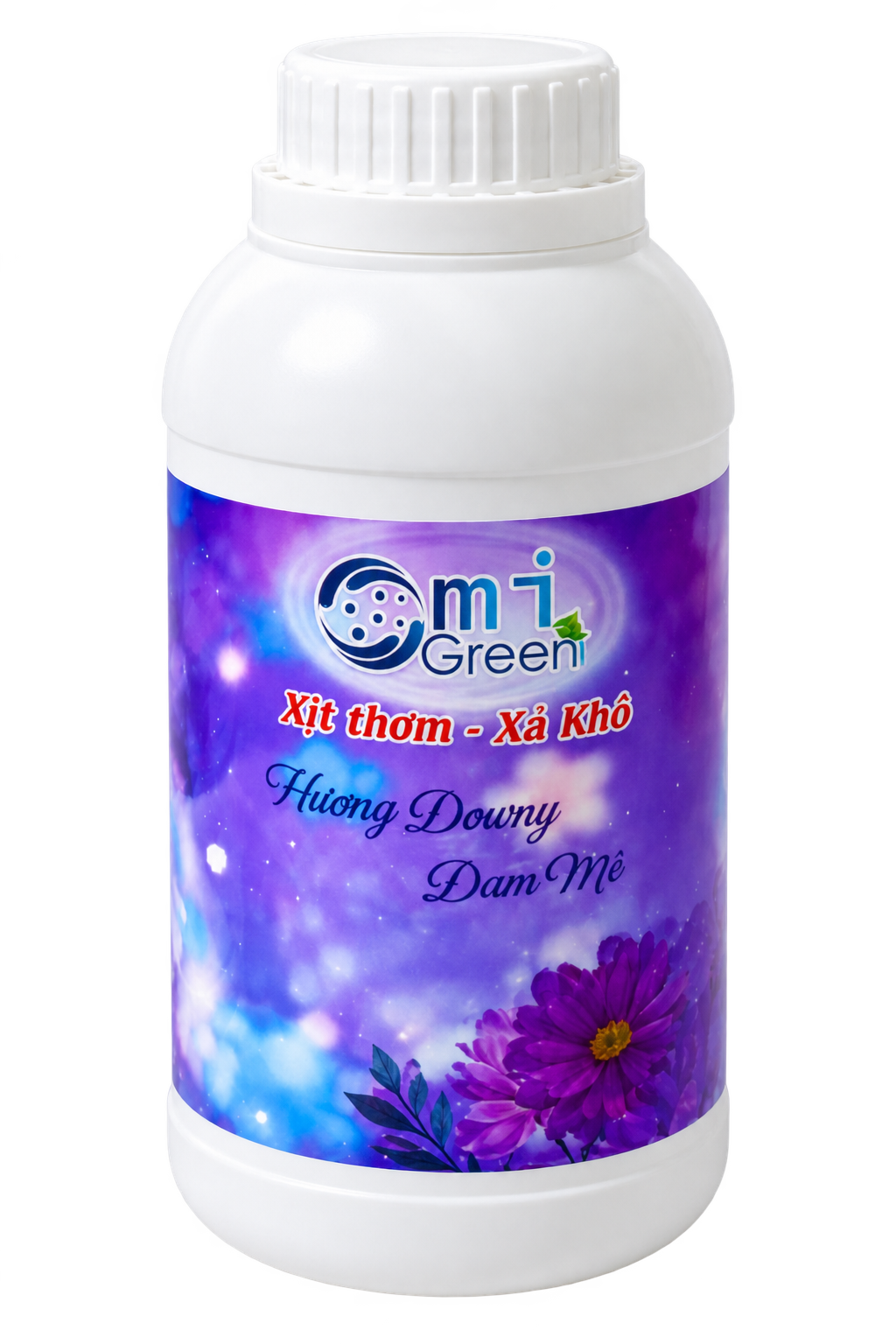 Tinh dầu xịt thơm Omigreen hương Downly đam mê chai 500ml