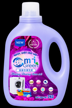 Nước giặt Omigreen hương Downly đam mê can 2L