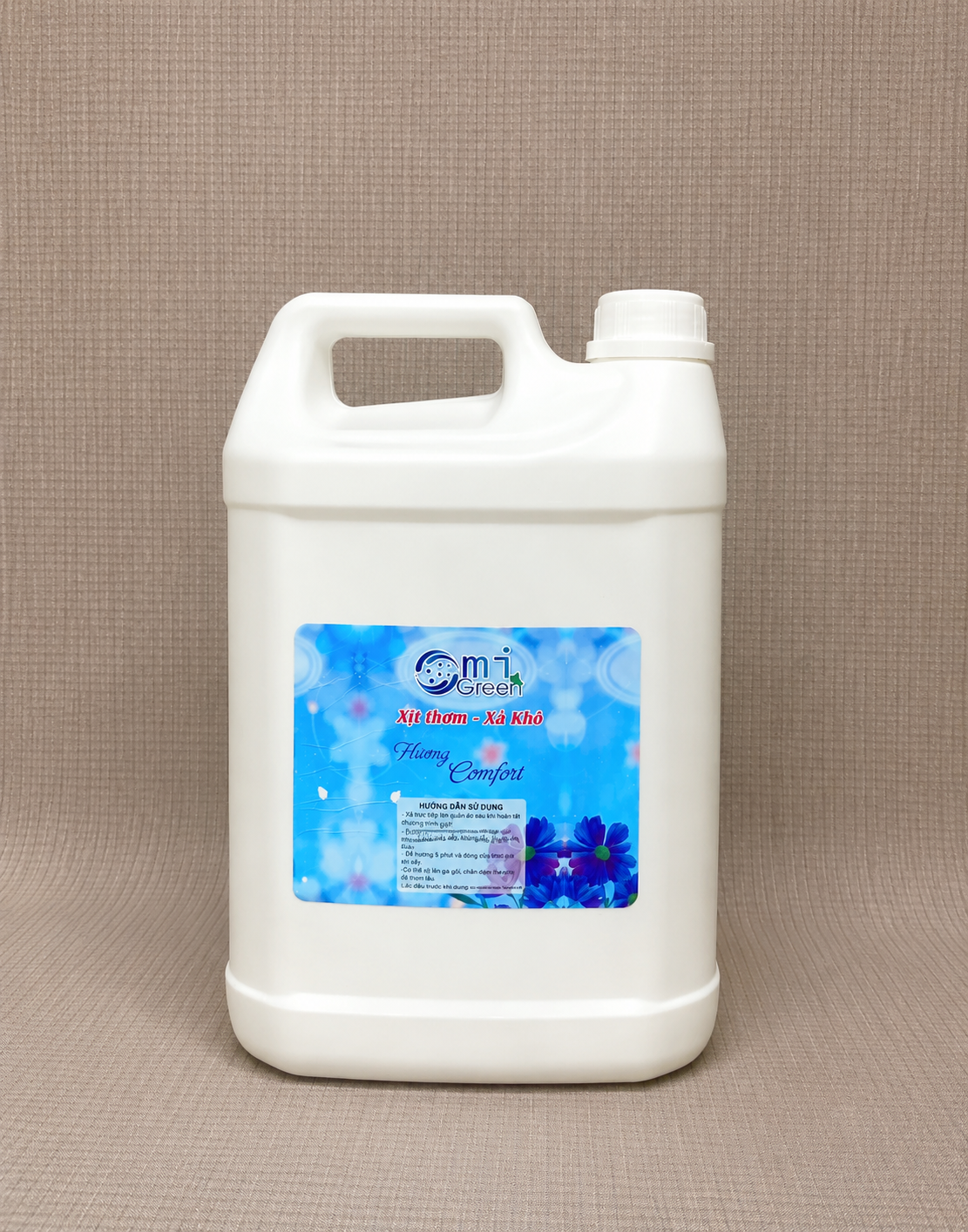 Tinh dầu xịt thơm omigreen hương Comfort can 5L