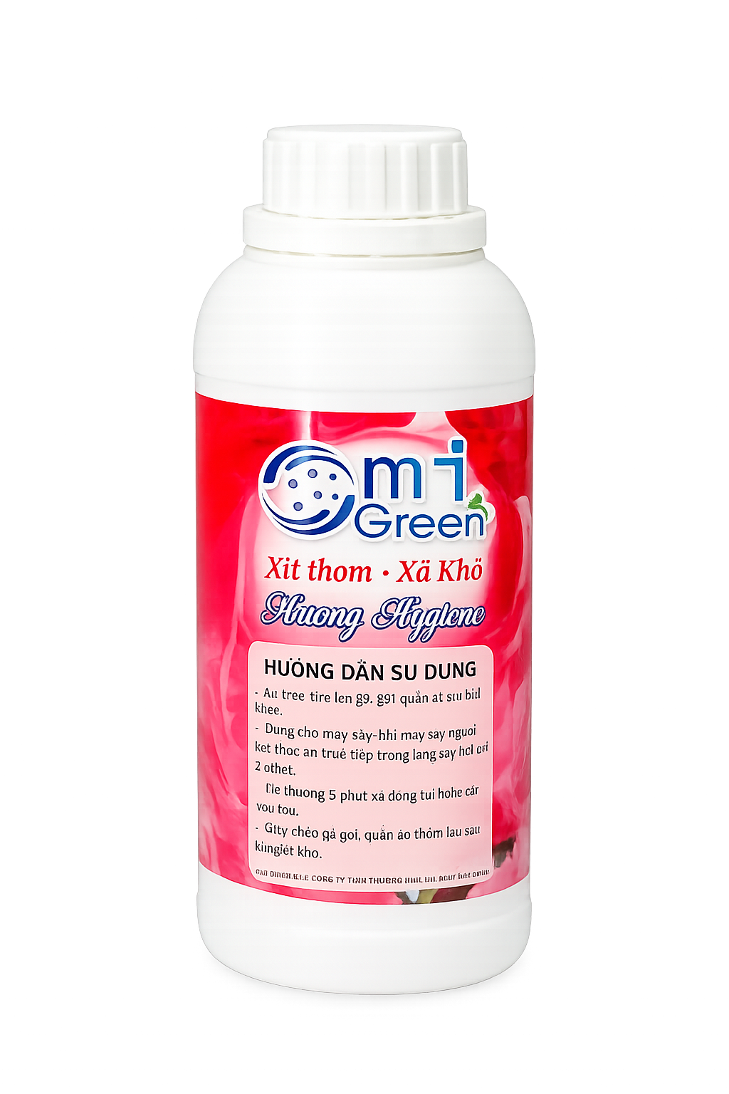 Tinh dầu xịt thơm Omigreen hương Hygens chai xịt 500ml