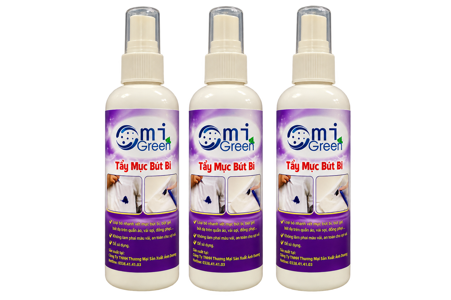 Tẩy mực bút bi Omigreen