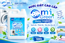 NƯỚC GIẶT OMIGREEN – GIẢI PHÁP TIẾT KIỆM CHI PHÍ GIẶT GIŨ CHO KHÁCH SẠN