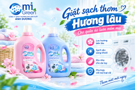 HÓA CHẤT OMIGREEN GIẶT KHĂN TRẮNG KHÁCH SẠN – GIẢI PHÁP GIẶT SẠCH, GIỮ KHĂN TRẮNG ĐẸP