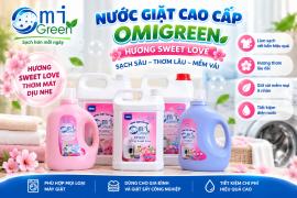 NƯỚC GIẶT OMIGREEN CHO CỬA HÀNG GIẶT SẤY – GIẢI PHÁP GIẶT SẠCH, TIẾT KIỆM CHI PHÍ