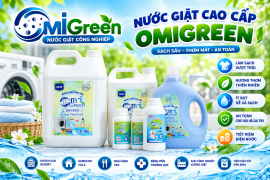 HÓA CHẤT OMIGREEN GIẶT ĐỒ SỐ LƯỢNG LỚN 