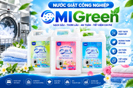 NƯỚC GIẶT OMIGREEN ÍT BỌT – GIẢI PHÁP GIẶT SẠCH HIỆU QUẢ, TIẾT KIỆM CHI PHÍ