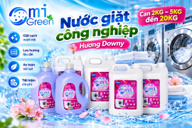 NƯỚC GIẶT CÔNG NGHIỆP OMIGREEN CHO XƯỞNG GIẶT – GIẢI PHÁP GIẶT SẠCH, TIẾT KIỆM CHI PHÍ VẬN HÀNH