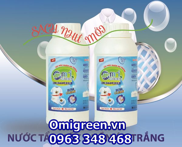 Bộ tẩy mốc đồ trắng Omigreen