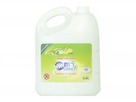 Nước lau sàn Omigreen hương chanh xả 3.6L