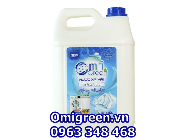 Hình ảnh nước xả vải omigreen hương comfort 10l