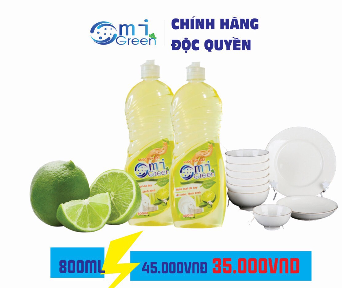 Nước rửa bát hương chanh 800ml